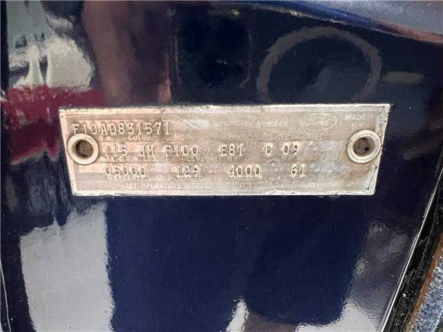 1966 Ford F100  (Stk: 831571) in Watford - Image 28 of 44