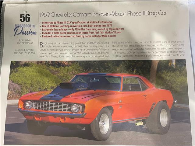 1969 Chevrolet Camaro Motion 427 (Stk: 616653) in Watford - Image 21 of 44