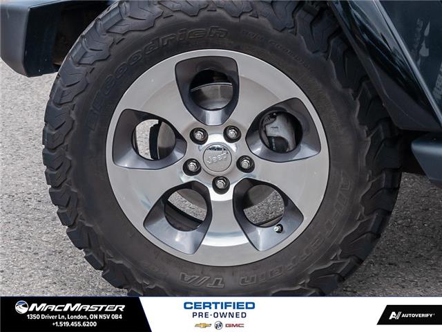 2018 Jeep Wrangler JK Unlimited Sahara (Stk: 250878A) in London - Image 9 of 30