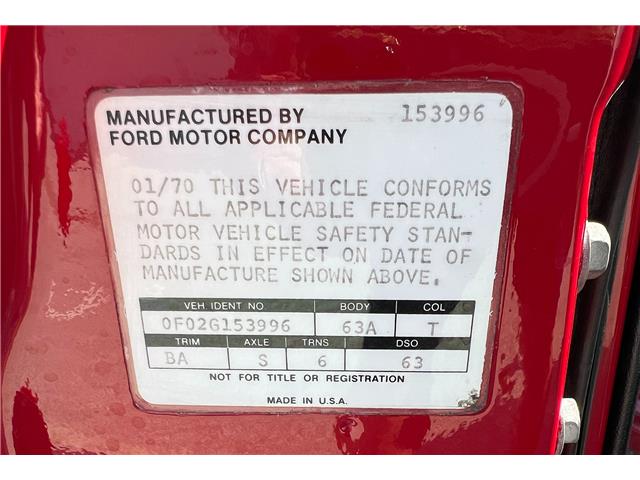 1970 Ford Boss Mustang  (Stk: 153996) in Watford - Image 21 of 46