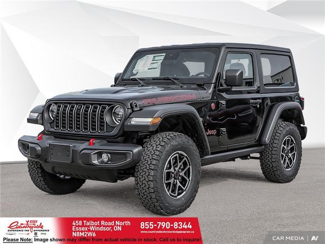 2024 Jeep Wrangler Rubicon (Stk: 62196) in Essex-Windsor - Image 1 of 26