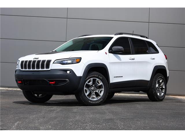 2020 Jeep Cherokee Trailhawk (Stk: PO38765) in London - Image 1 of 44