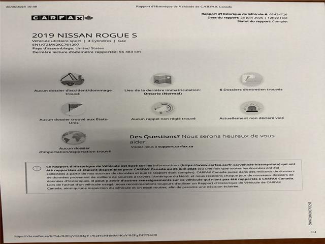 2019 Nissan Rogue  (Stk: 2688) in Hawkesbury - Image 21 of 21