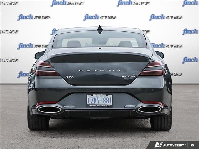 2024 Genesis G70 3.3T Sport (Stk: 119425) in London - Image 5 of 26