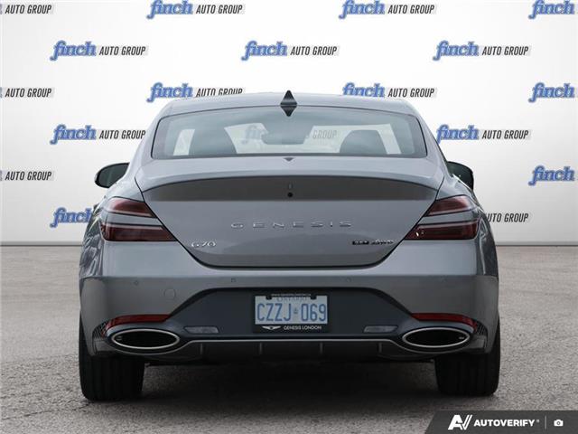 2025 Genesis G70 2.5T Advanced (Stk: 120849) in London - Image 5 of 26