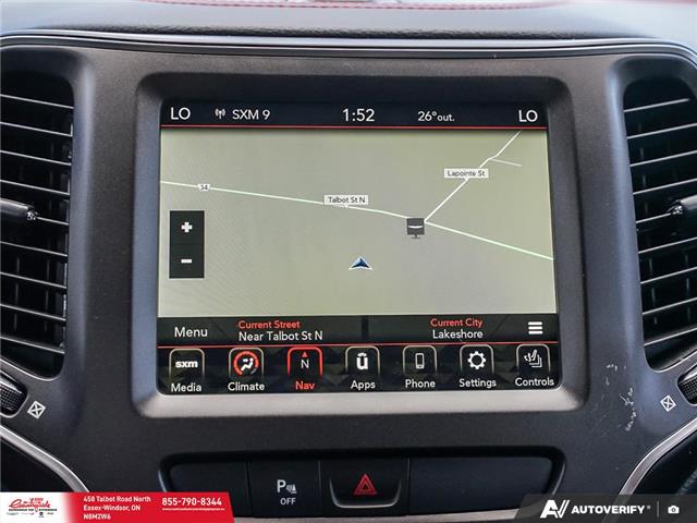 2020 Jeep Cherokee Trailhawk (Stk: 62489) in Essex-Windsor - Image 25 of 31