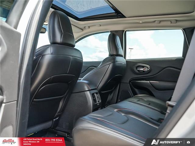 2020 Jeep Cherokee Trailhawk (Stk: 62489) in Essex-Windsor - Image 28 of 31