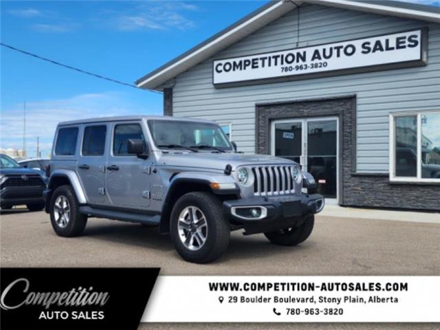 2020 Jeep Wrangler Unlimited Sahara (Stk: P5536) in Stony Plain - Image 1 of 49
