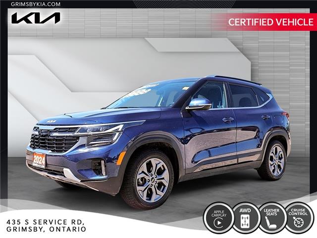 2024 Kia Seltos EX AWD | LEATHER | CAR PLAY | CRUISE CONTROL (Stk: U3116) in Grimsby - Image 1 of 17