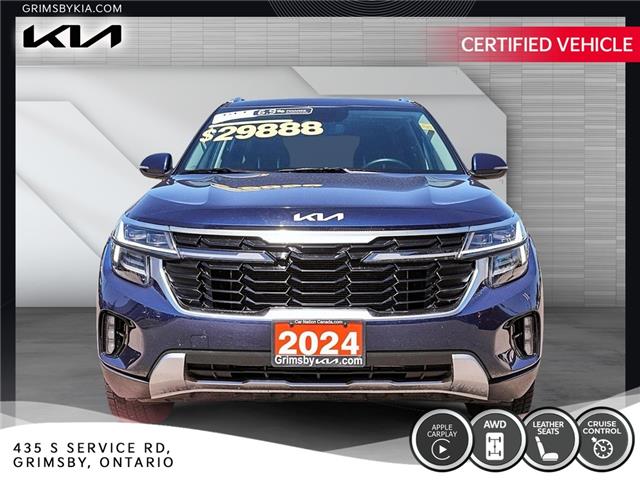 2024 Kia Seltos EX AWD | LEATHER | CAR PLAY | CRUISE CONTROL (Stk: U3116) in Grimsby - Image 2 of 17