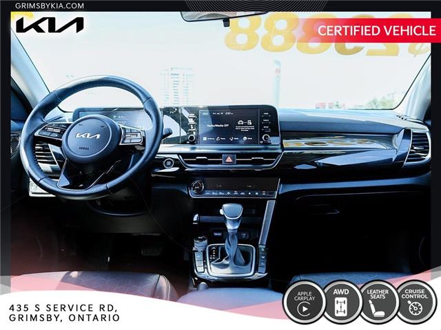 2024 Kia Seltos EX AWD | LEATHER | CAR PLAY | CRUISE CONTROL (Stk: U3116) in Grimsby - Image 10 of 17