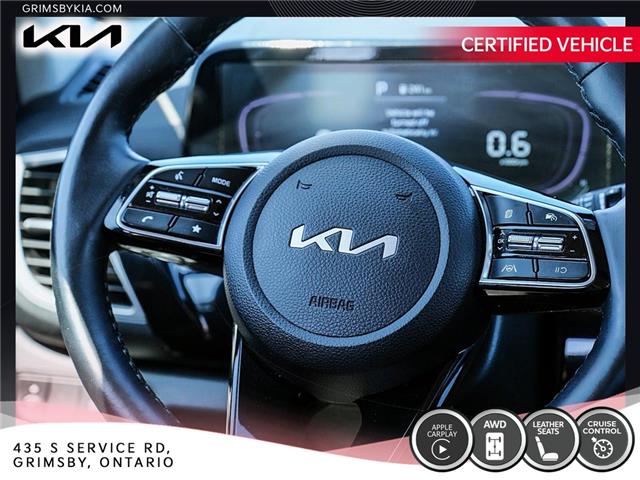 2024 Kia Seltos EX AWD | LEATHER | CAR PLAY | CRUISE CONTROL (Stk: U3116) in Grimsby - Image 13 of 17