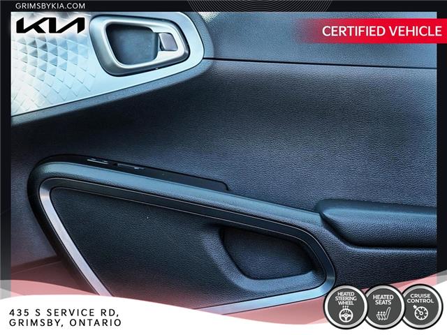 2022 Kia Soul EX IVT | GREAT KM | CERTIFIED KIA | HEATED STEERIN (Stk: u3117) in Grimsby - Image 12 of 17