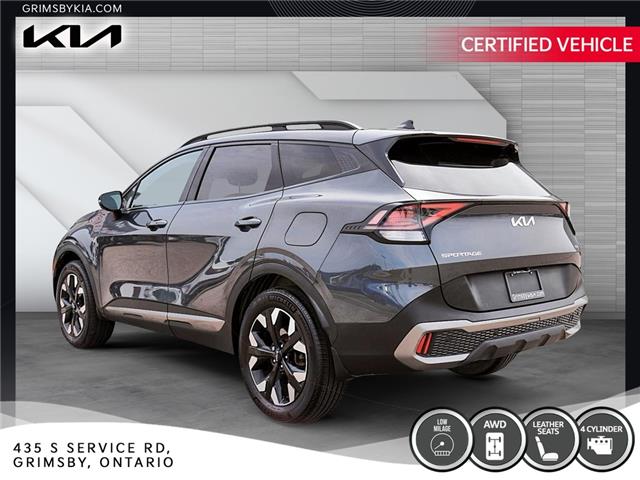 2024 Kia Sportage X-Line AWD | LEATHER | ONE OWNER (Stk: U3128) in Grimsby - Image 4 of 17