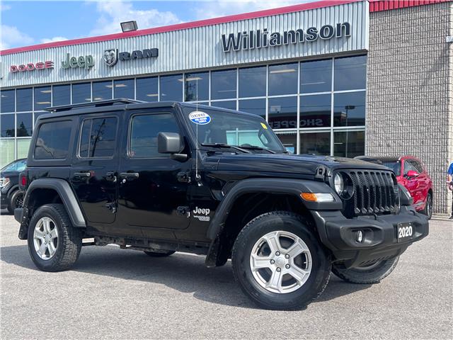 2020 Jeep Wrangler Unlimited Sport (Stk: W9156) in Uxbridge - Image 1 of 20