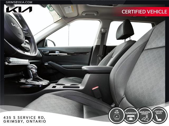 2022 Kia Seltos Sx Turbo | LEATHER | SUN ROOF | NAVI | GREAT KM (Stk: U3145) in Grimsby - Image 9 of 19