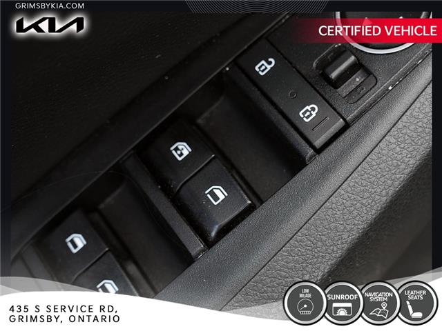 2022 Kia Seltos Sx Turbo | LEATHER | SUN ROOF | NAVI | GREAT KM (Stk: U3145) in Grimsby - Image 12 of 19