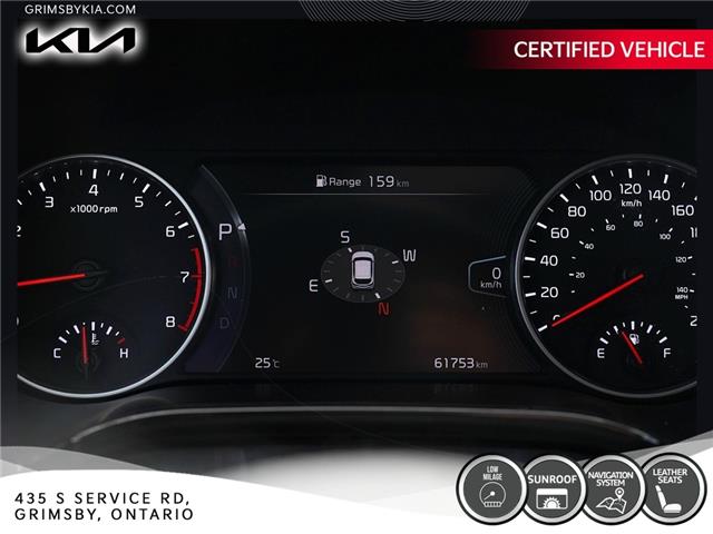 2022 Kia Seltos Sx Turbo | LEATHER | SUN ROOF | NAVI | GREAT KM (Stk: U3145) in Grimsby - Image 14 of 19