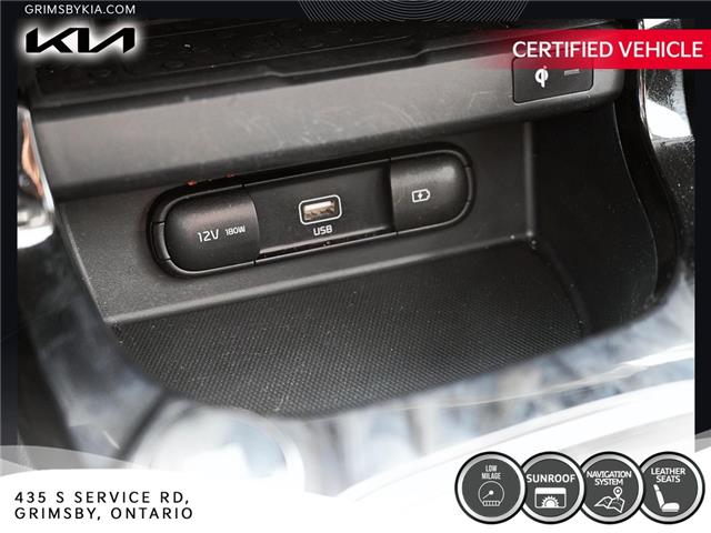 2022 Kia Seltos Sx Turbo | LEATHER | SUN ROOF | NAVI | GREAT KM (Stk: U3145) in Grimsby - Image 15 of 19