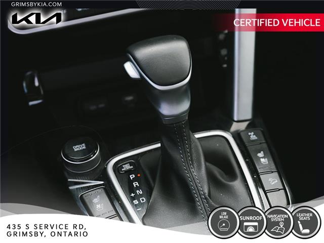 2022 Kia Seltos Sx Turbo | LEATHER | SUN ROOF | NAVI | GREAT KM (Stk: U3145) in Grimsby - Image 16 of 19