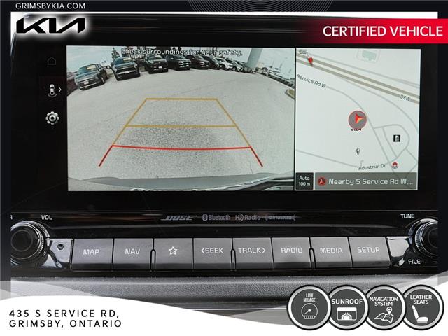 2022 Kia Seltos Sx Turbo | LEATHER | SUN ROOF | NAVI | GREAT KM (Stk: U3145) in Grimsby - Image 18 of 19