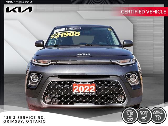 2022 Kia Soul EX IVT | GREAT KM | CERTIFIED KIA | HEATED STEERIN (Stk: u3117) in Grimsby - Image 2 of 17