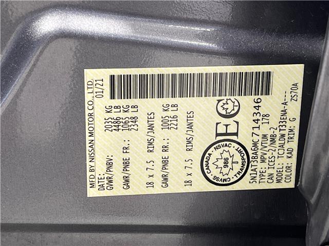 2021 Nissan Rogue SV (Stk: 91279) in Mississauga - Image 22 of 22