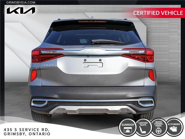 2023 Kia Seltos EX | HEATED STEERING | SUN ROOF | LEATHER (Stk: U3150) in Grimsby - Image 3 of 18