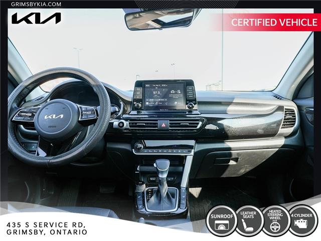 2023 Kia Seltos EX | HEATED STEERING | SUN ROOF | LEATHER (Stk: U3150) in Grimsby - Image 10 of 18