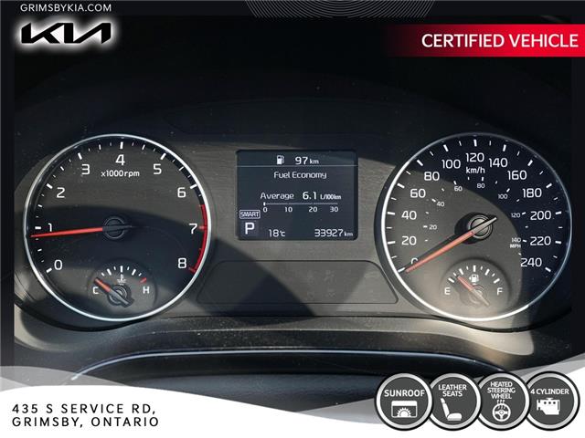 2023 Kia Seltos EX | HEATED STEERING | SUN ROOF | LEATHER (Stk: U3150) in Grimsby - Image 14 of 18