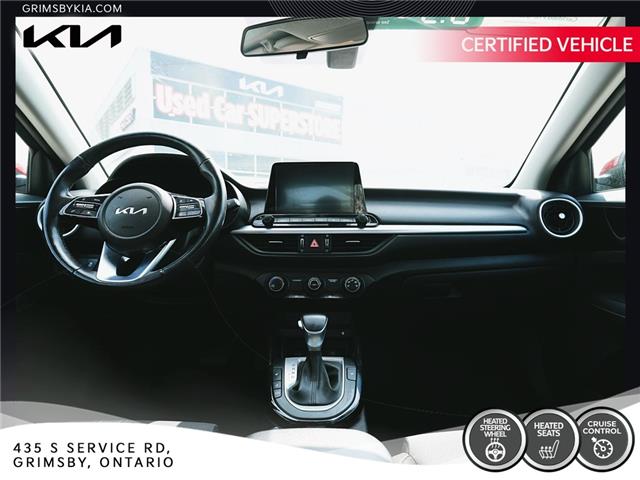 2022 Kia Forte EX | HEATED STEERING | HEATED SEATS | GREAT KM (Stk: U3140) in Grimsby - Image 10 of 17