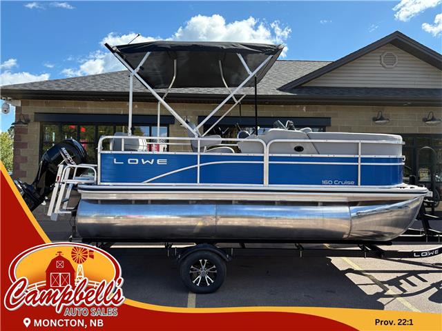 2023 Lowe Ultra 160 Cruise Pontoon Boat (Stk: B-23C323) in Moncton - Image 1 of 20