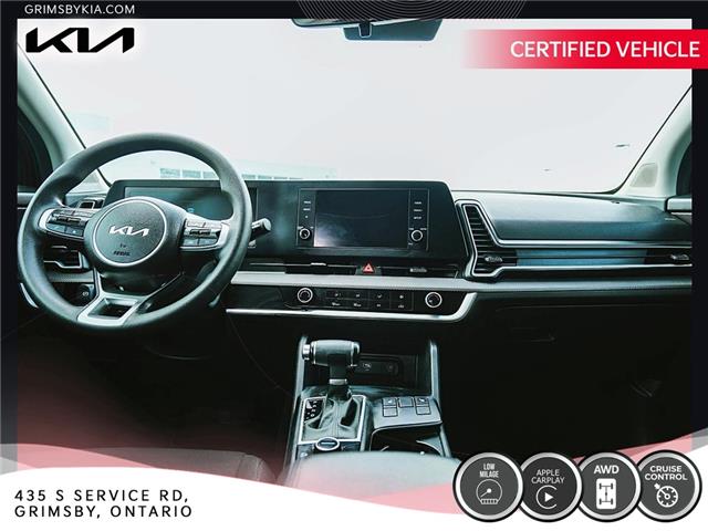 2023 Kia Sportage LX AWD | LOW KM | CAR PLAY | BACK UP CAM | HEATED (Stk: U3093) in Grimsby - Image 10 of 17