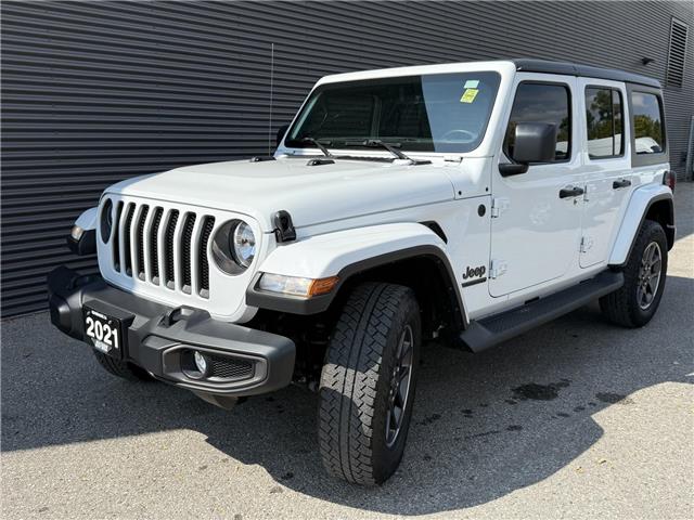 2021 Jeep Wrangler Unlimited Sahara (Stk: 25389B) in London - Image 1 of 15