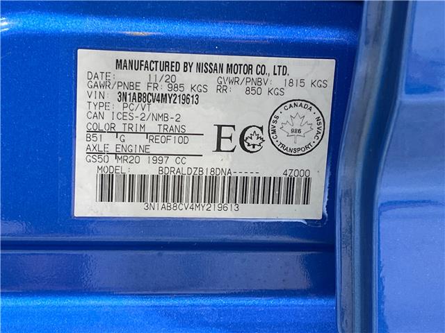 2021 Nissan Sentra SV (Stk: 91282) in Mississauga - Image 21 of 21