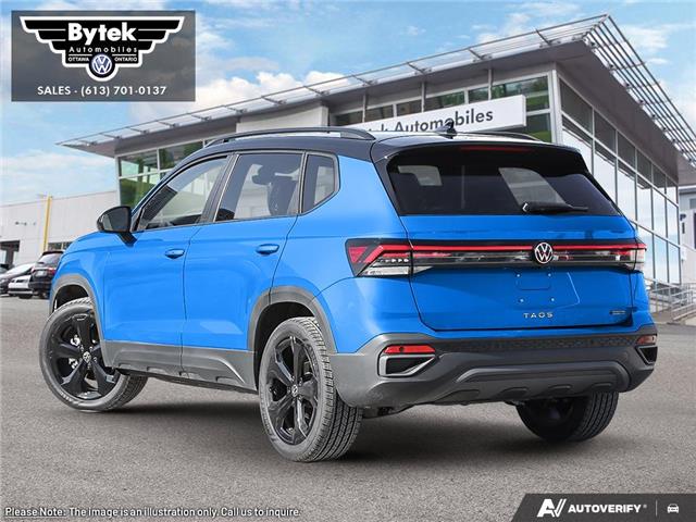 2026 Volkswagen Taos Comfortline Black Edition (Stk: N15135) in Ottawa - Image 4 of 24