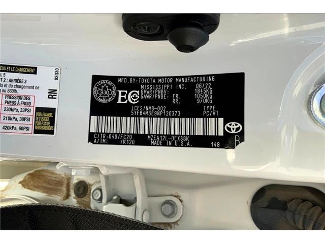 2022 Toyota Corolla SE (Stk: 22B0373) in Sherwood Park - Image 30 of 30