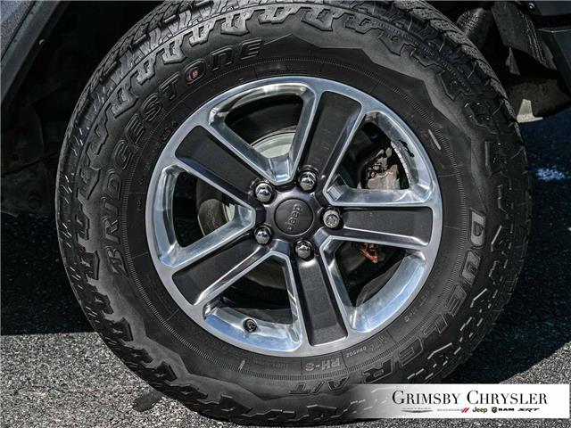 2020 Jeep Wrangler Unlimited Sahara (Stk: U6251A) in Grimsby - Image 9 of 32