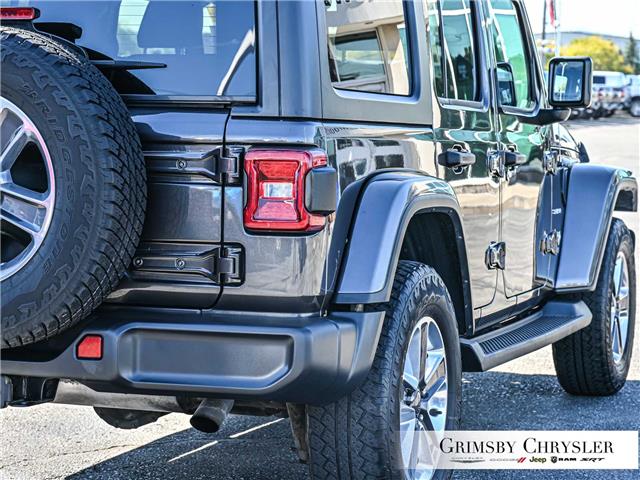 2020 Jeep Wrangler Unlimited Sahara (Stk: U6251A) in Grimsby - Image 11 of 32