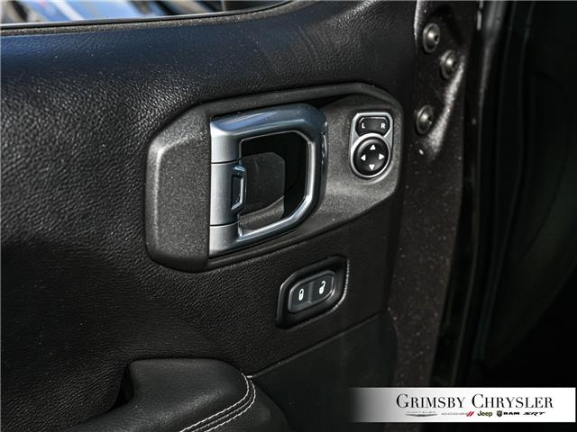 2020 Jeep Wrangler Unlimited Sahara (Stk: U6251A) in Grimsby - Image 17 of 32