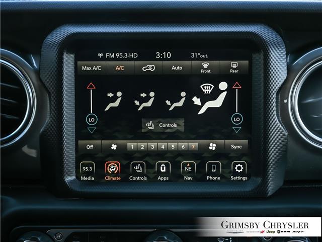 2020 Jeep Wrangler Unlimited Sahara (Stk: U6251A) in Grimsby - Image 30 of 32