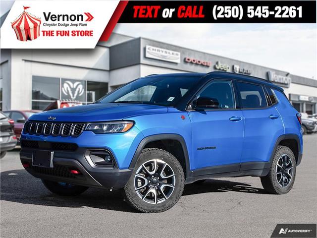 2024 Jeep Compass Trailhawk (Stk: A1808) in Vernon - Image 1 of 30