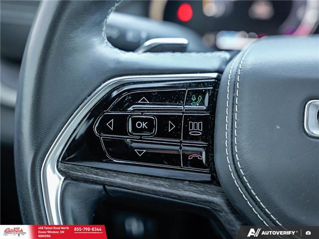 2022 Jeep Grand Cherokee L Overland (Stk: 251981) in Essex-Windsor - Image 22 of 31