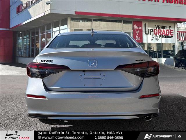 2026 Honda Civic Sport (Stk: 2600448) in North York - Image 9 of 29