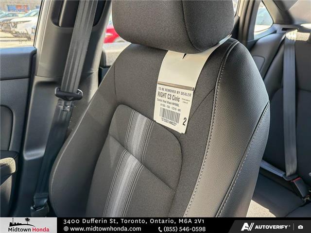 2026 Honda Civic Sport (Stk: 2600448) in North York - Image 24 of 29