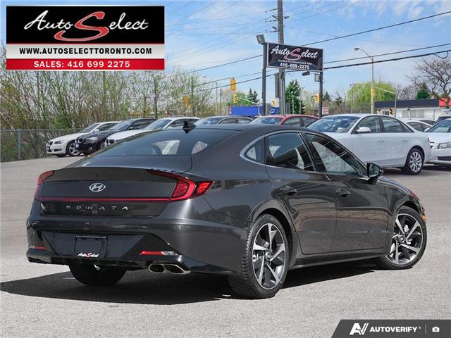 2021 Hyundai Sonata Sport (Stk: 2TSXQJ6) in Scarborough - Image 4 of 28