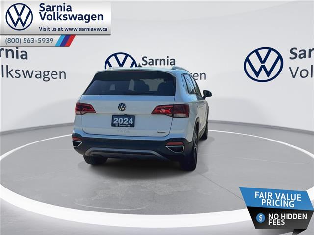 2024 Volkswagen Taos Comfortline (Stk: VU1596) in Sarnia - Image 7 of 24