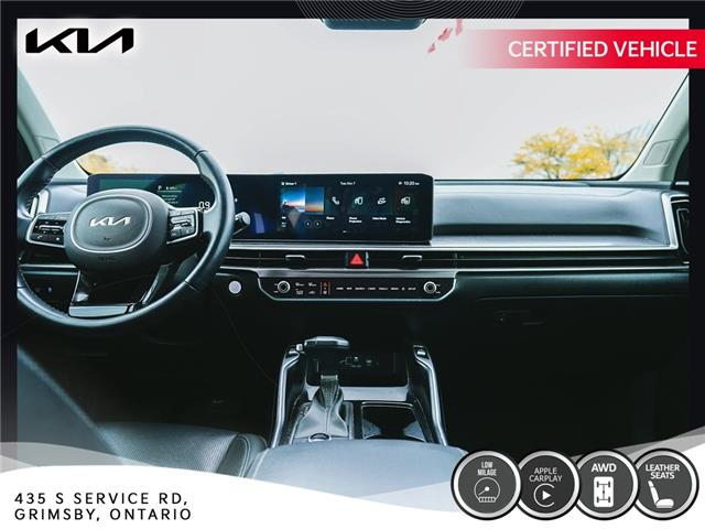 2024 Kia Sorento EX | LEATHER | LOW KM | AWD | CAR PLAY (Stk: U3162) in Grimsby - Image 10 of 17