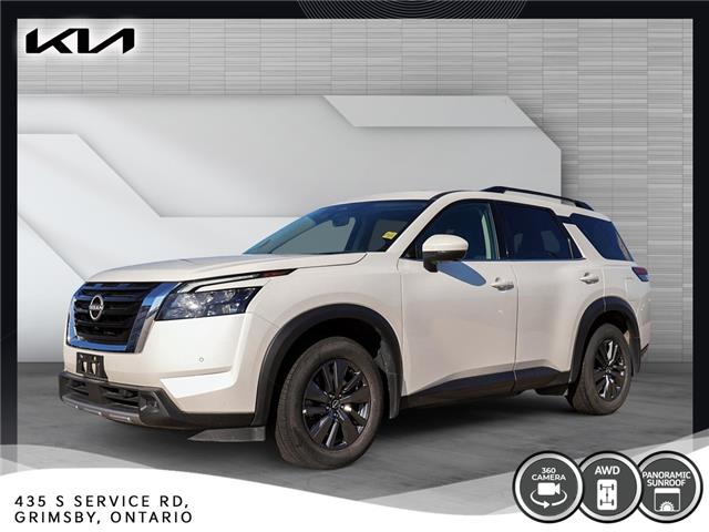 2024 Nissan Pathfinder SV | AWD | PANO ROOF | DRIVE MODE | 360 BACK UP CA (Stk: U3161) in Grimsby - Image 1 of 17