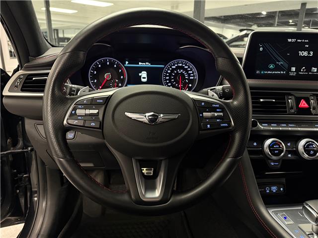 2021 Genesis G70 3.3T Sport (Stk: A9104-1) in Saint-Eustache - Image 17 of 30